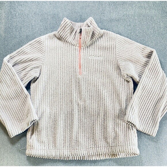 Columbia Quarter Zip Pullover Jacket Kids Size Large 14/16 - Picture 2 of 11